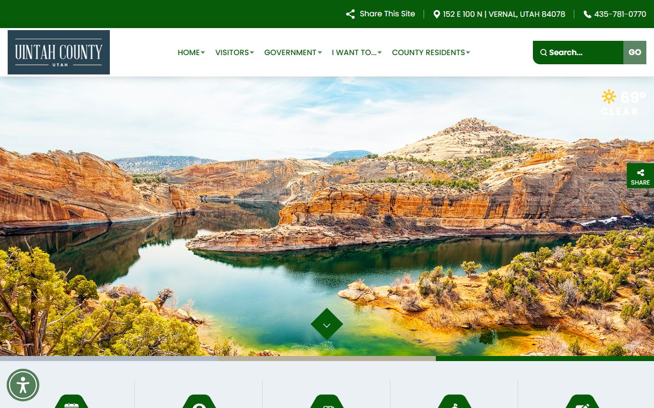 Uintah County website for released inmates